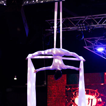 Venues with Aerialist
